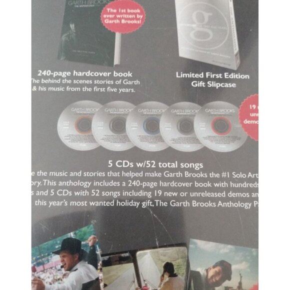 Garth Brooks The Anthology Part 1 The First Five Years Limited 1st Edition 5 CDs - Picture 6 of 7